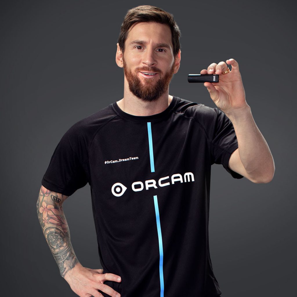 Lionel Messi é o novo embaixador da OrCam