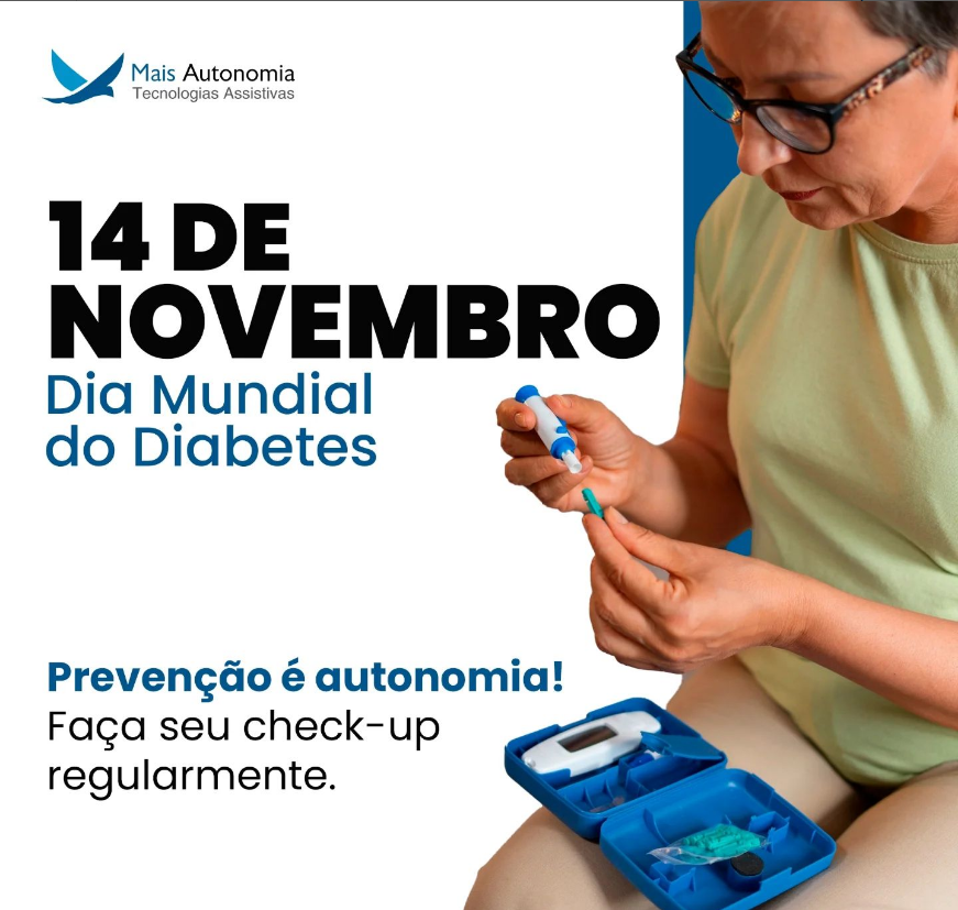 dia mundial 1 - Dia Mundial do Diabetes: Cuidados, Prevenção e Conscientização com a Saúde Visual