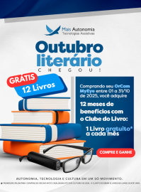 Outubro Literário: Entre para o Clube do Livro Mais Autonomia e Ganhe 12 Livros